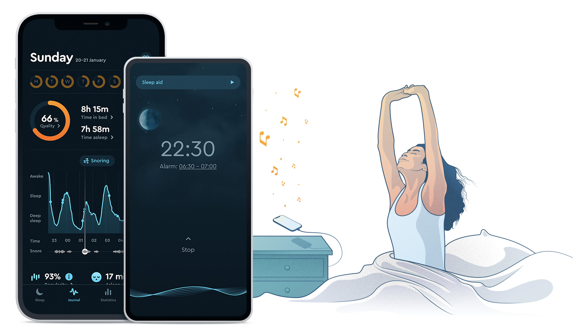 sleep cycle app>